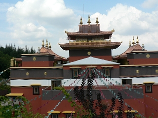 Le temple de Lerab Ling