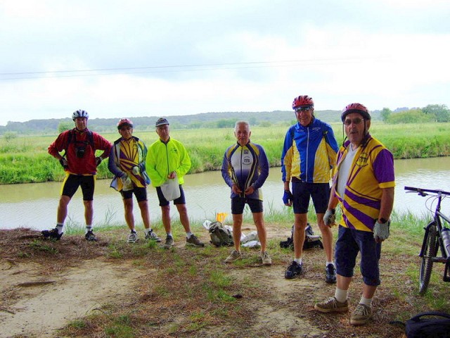 Petite pause sous les pins