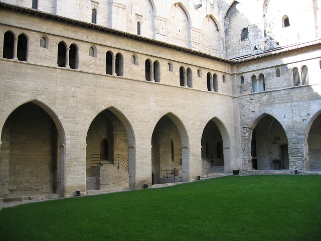 La cour int�rieure du Palais