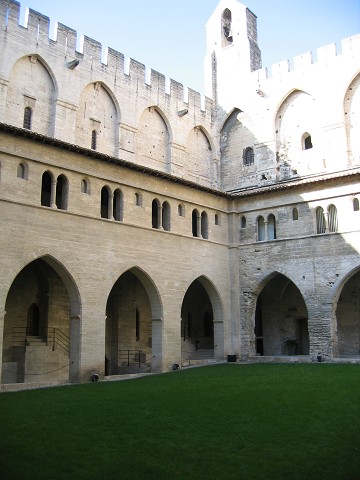 La cour int�rieure du Palais