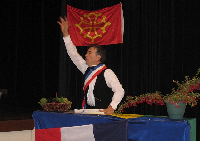 Cl�menceau harangue la foule