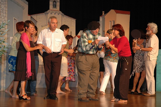 Arriv�e des acteurs