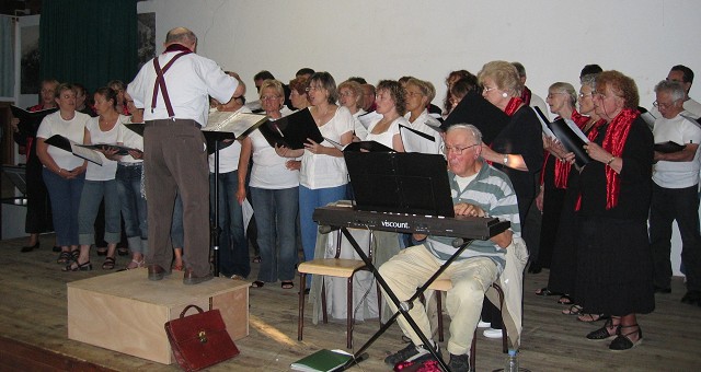 Avec la chorale de Saint Jean